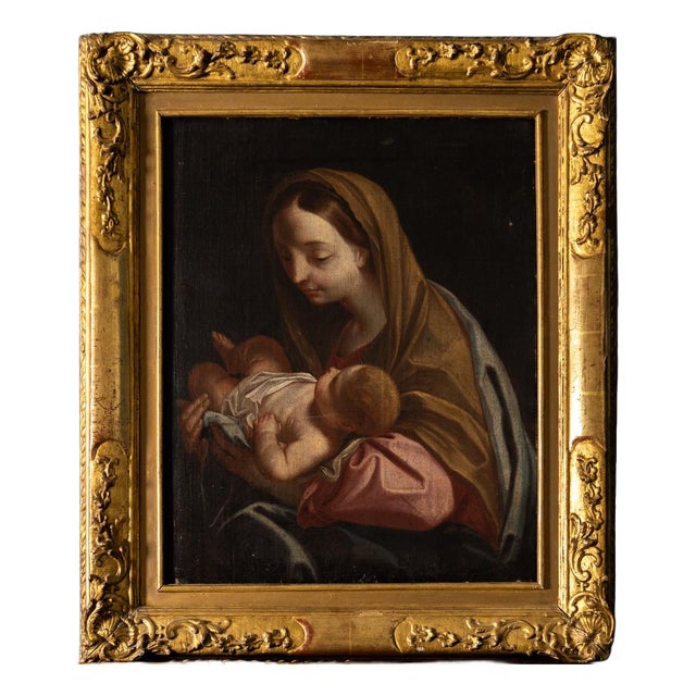 After Carlo Maratta, Untitled, Late 17th Century, Oil on Canvas, Framed For Sale