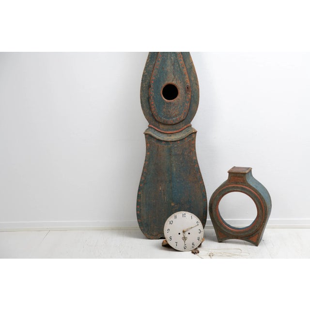 Early 19th Century Swedish Long Case Clock For Sale - Image 11 of 13