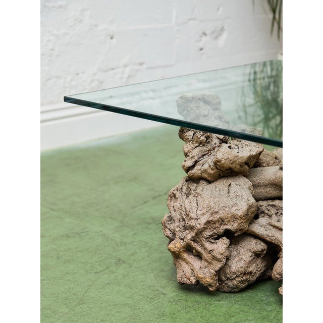 Burlwood Vintage Coffee Table For Sale - Image 9 of 11