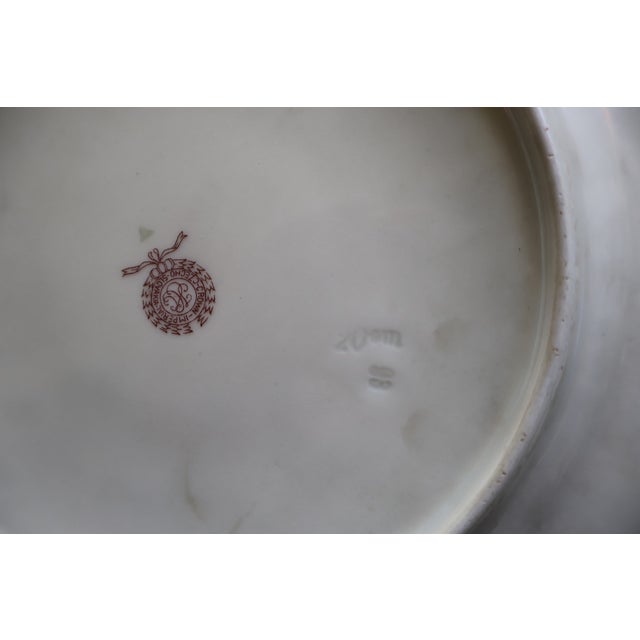 1920s Hass & Czjzek Crown Imperial Czech Porcelain Plates, Set of 11 For Sale - Image 15 of 18