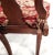 Kindel Dining Chairs Queen Anne Mahogany Reversible Washable Cushions For Sale - Image 11 of 11