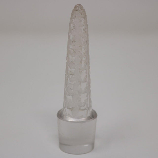 1920s Art Deco Rene Lalique Clear Glass 'Dornach' Decanter For Sale - Image 6 of 9