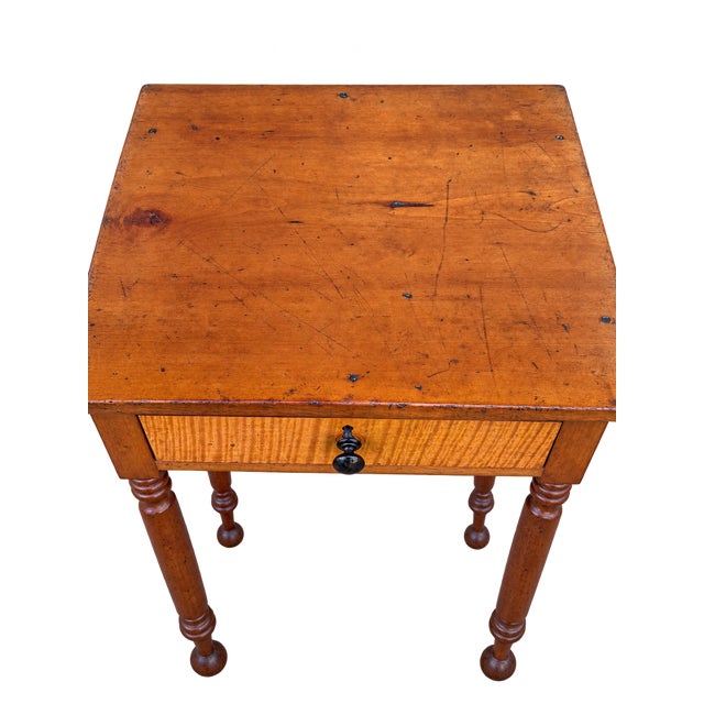 Mid 19th Century Antique Sheraton-Style Table For Sale - Image 5 of 7
