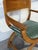In Style of Henning Kjærnulf Brutalist Oak Kurul Armchair Danish Mid-Century Modern 1960s For Sale - Image 4 of 11