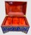 Wood Handmade Lapis & Mother of Pearl Jewelry Box - Trinket Box From Egypt For Sale - Image 7 of 10