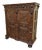Flemish Renaissance Oak Cabinet with Carvings For Sale