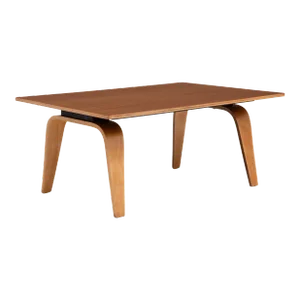 Charles Ray Eames Evans Plywood Company CTW1 OTW Oblong Table Wood Walnut Birch Coffee Table 1940s