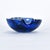 This Murano style blue bowl is from Italy, and possibly by Sommerso. It is unmarked but was imported from Italy and has...