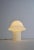 Vintage XL'mushroom' table lamp manufactured by Peill & Putzler in the 1970s. This lamp is made in one piece from opal...