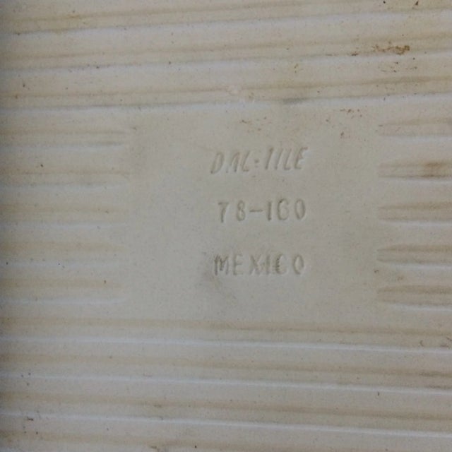 Wood 1970's Arts and Crafts Brown Mexican Tile Trivets - 2 For Sale - Image 7 of 13