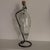 Contemporary Vintage Shonfel’s Torpedo Glass Wine Decanter With Metal Hanging For Sale - Image 3 of 3