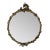 1930s Round Giltwood Mirror For Sale