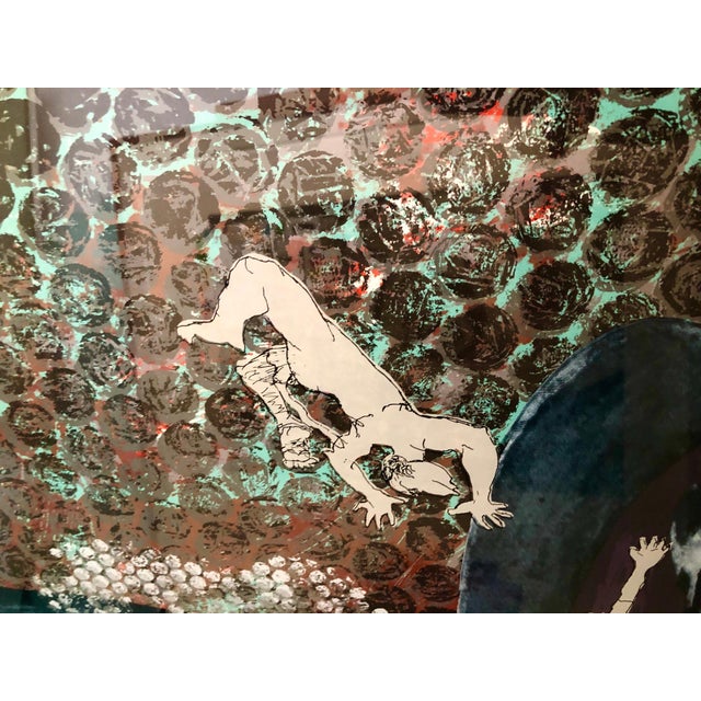 Jörg Immendorf, Large Silkscreen Serigraph Neo Figurative Expressionist Print Jorg Immendorff, 2006 For Sale In Miami - Image 6 of 10