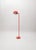 Vintage 1970s Danish Design Floor Lamp in Red For Sale - Image 10 of 12