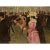 Dark Pink 1950s After Toulouse-Lautrec "At the Moulin Rouge: The Dance" Vintage Full Color Print For Sale - Image 8 of 8