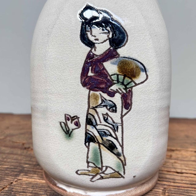 Ikebana Flower Vase by Sakujiro Terao, 1950s For Sale - Image 6 of 18