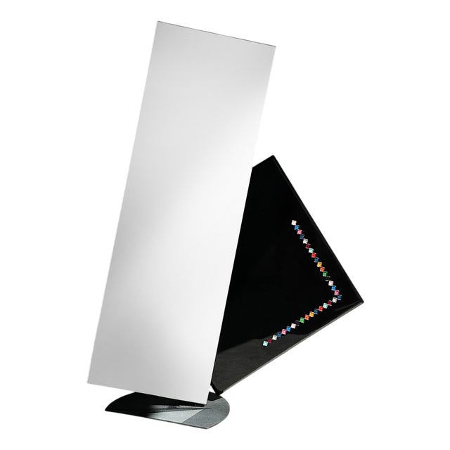 Floor Mirror by Acerbis for Saporiti Italia, 1980s For Sale