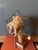 Brutalist Vintage Rare Handmade Esoteric Divination Statue With Question and Answer Pendulum. For Sale - Image 3 of 10