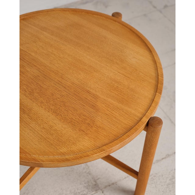 AT35 / PP35 Tray Coffee Table in Oak by Hans J. Wegner for PP Møbler, 1970s For Sale - Image 18 of 18