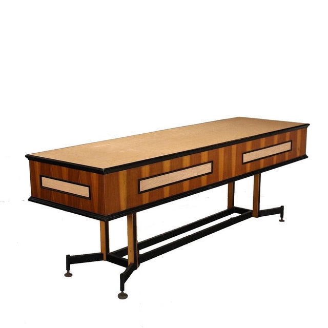 Long Store Counter with Drawers, 1960s For Sale - Image 12 of 12