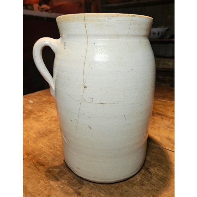 Early 20th Century French Stoneware Crock For Sale - Image 5 of 11