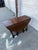 Mid 20th Century Vintage Jacobean Style Mahogany Gateleg Drop-Leaf Dining Table With Turned Stretcher Base For Sale - Image 5 of 12