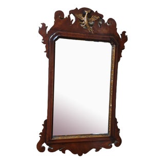 Georgian Mahogany Mirror For Sale