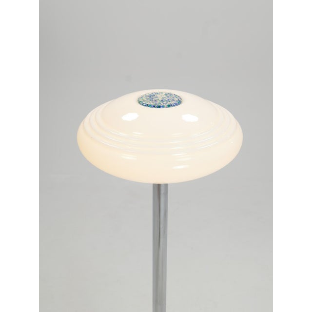 1970s Floor Lamp in Chromed Steel and Glass, 1970s For Sale - Image 5 of 7