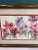 Late 20th Century Vintage Watercolor Floral Print in Wood Frame – Signed Artwork For Sale In Oklahoma City - Image 6 of 10