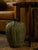 Large Primitive Antique Chinese Emerald Green Elephant Vase For Sale - Image 9 of 9