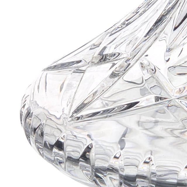 Late 20th Century Tyrone Crystal Antrim Glens Irish Lead Crystal Ship's Decanter For Sale - Image 4 of 16