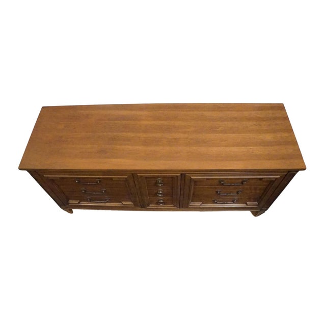 Thomasville Furniture Milano Collection Italian Mediterranean Style 64" Triple Dresser 532-4 For Sale - Image 10 of 15