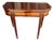 Antique Federal Style Mahogany Game Table Satinwood Inlay For Sale