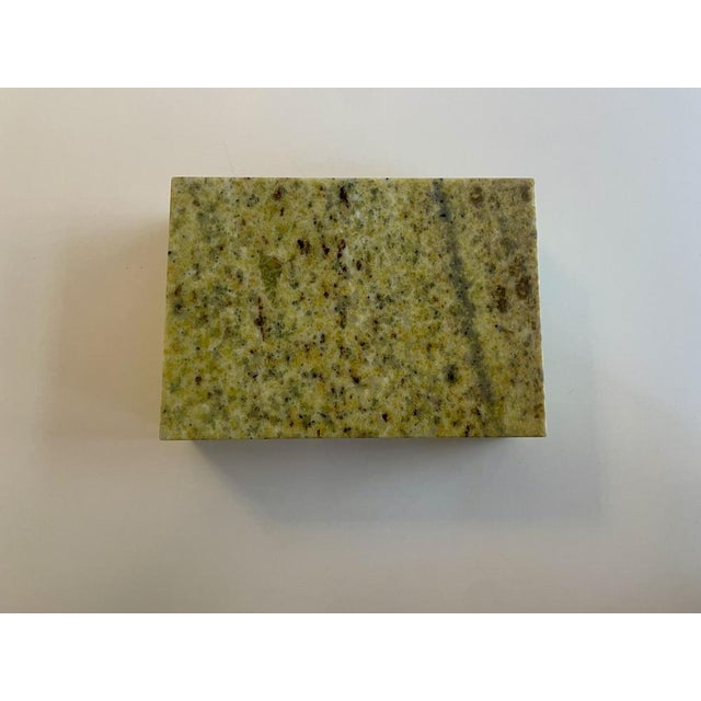 Black Handcrafted Noble Serpentine Casket from Pizzo Tremogge in Valmalenco, 1970 For Sale - Image 8 of 12