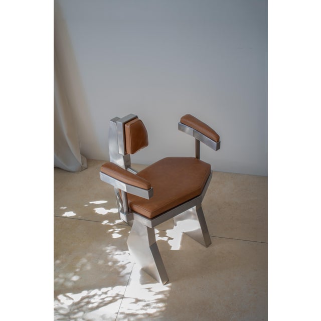 Heron Chair by Vincent Decat, in New conditions. Designed from 2000 Signed by Maker,Numbered