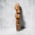 Monumental vintage hand-carved solid wood fertility figure standing an impressive 51 inches tall. Sculpted from a...