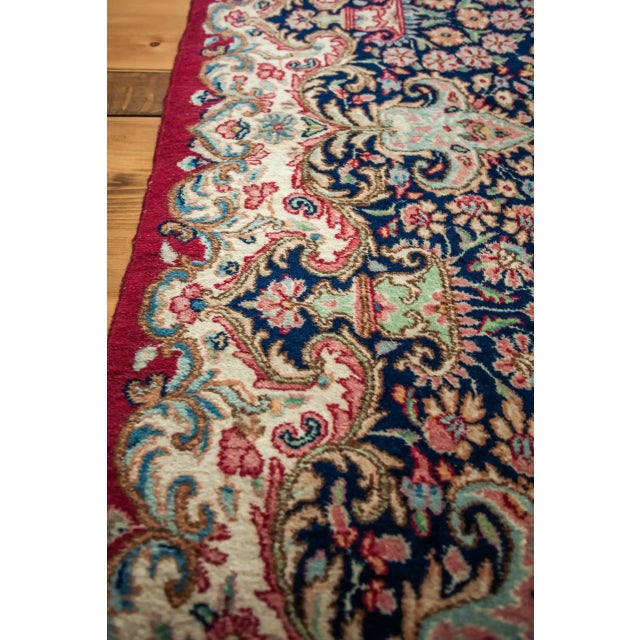 Textile Middle Eastern Hand-Knotted Kerman Rug For Sale - Image 7 of 12
