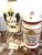 White Set of 8 Italian Hand-Painted Apothecary Jars with Lids, Montelupo, Tuscany For Sale - Image 8 of 16