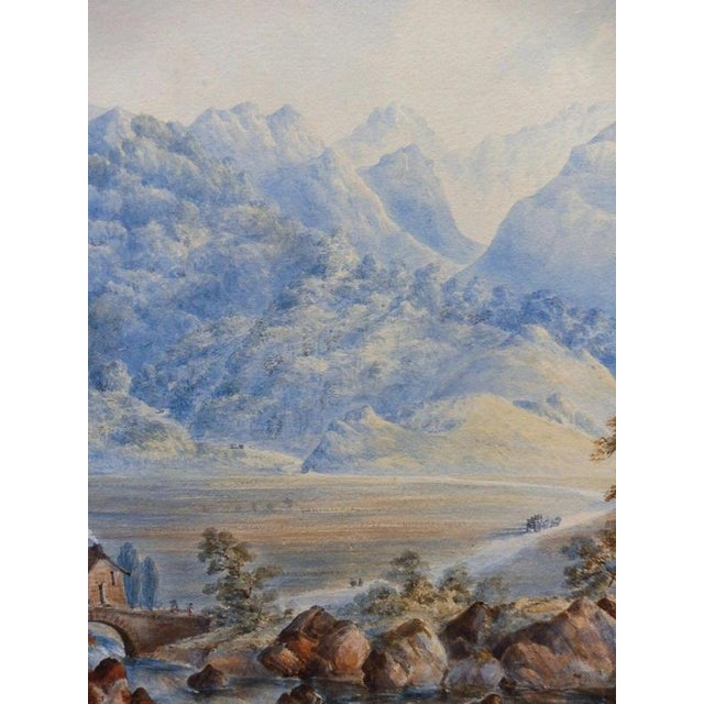Monogrammed AM, The Glen, 1863, Watercolour For Sale - Image 12 of 14
