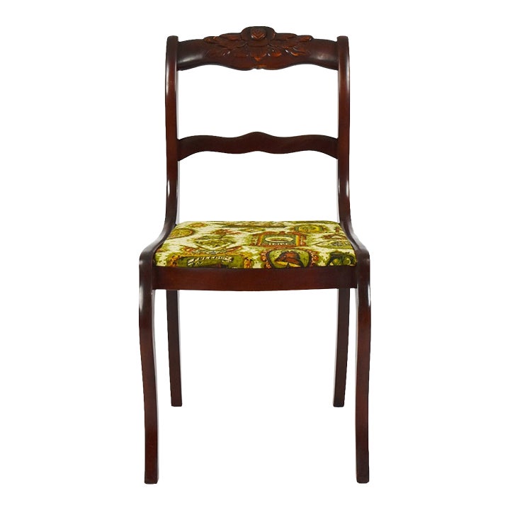 Vintage Victorian Style Accent Chair Chairish