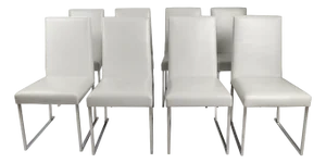 B&B Italia Solo Dining Chairs Designed by Antonio Citterio - Set of 8