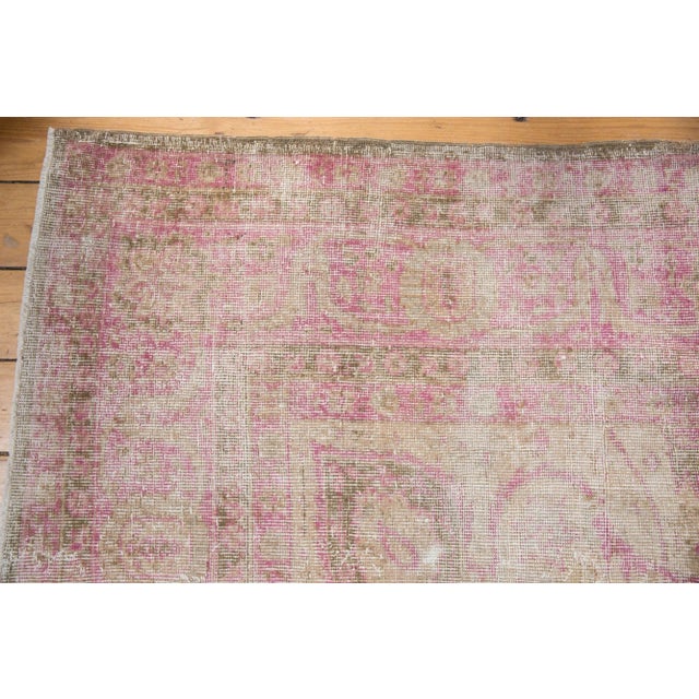 Pink Vintage Distressed Sivas Rug - 9'8" X 12'5" For Sale - Image 8 of 13