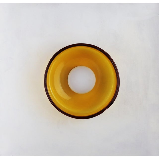 Contemporary Large Glass Wall Lamp by Naama Hofman For Sale - Image 3 of 5