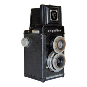 Vintage Argus Argoflex Twin Lens Reflex (Tlr) Camera – Bakelite 120 Film Camera With Argus Anastigmat Lens, Made in Usa, Circa 1950–1952