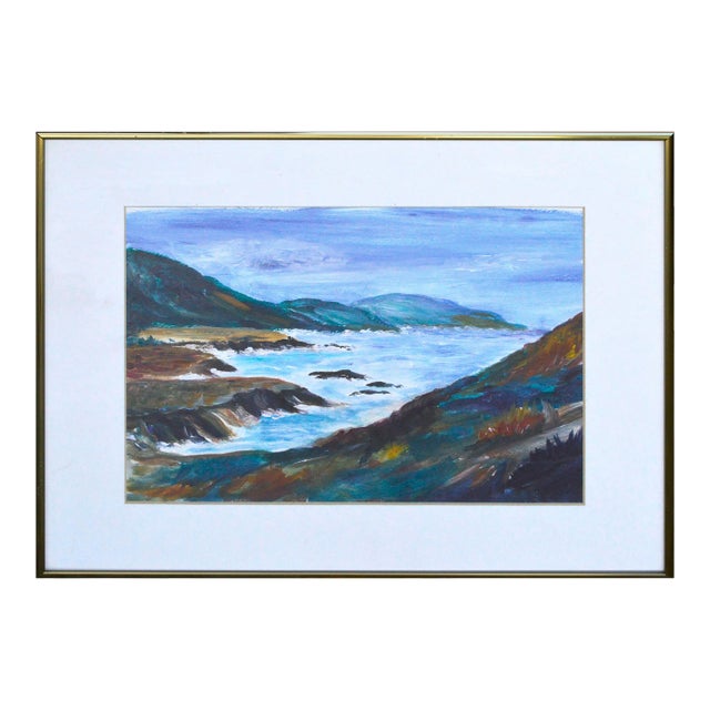 Vintage Big Sur Landscape -- Rocky Point For Sale