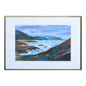 Vintage Big Sur Landscape -- Rocky Point