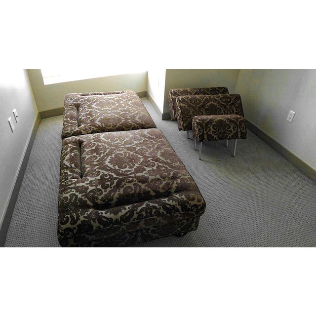 2000 - 2009 Custom Rolling Sofa / Twin-Size Daybed – Eclectic Bohemian For Sale - Image 5 of 10