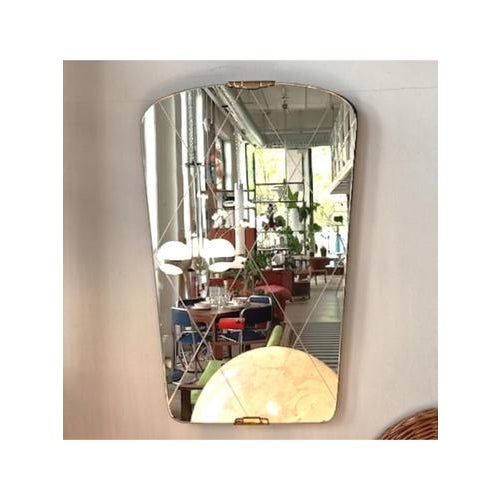 Mid-Century Modern Mirror, 1950s For Sale - Image 8 of 8