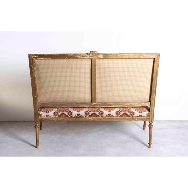 Louis XVI Sofa in Tapestry For Sale - Image 9 of 14