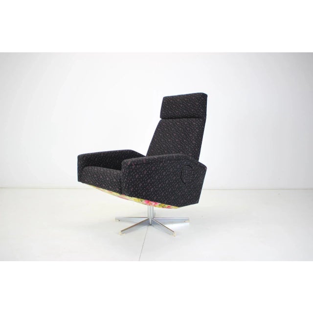 1970s Mid-Century Adjustable Relax Armchair, 1970s For Sale - Image 5 of 18